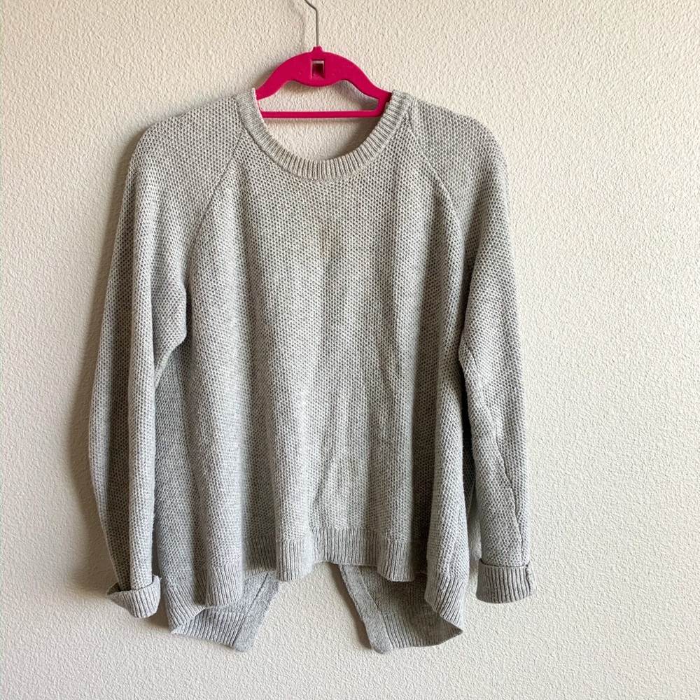 Gray Knit Sweater